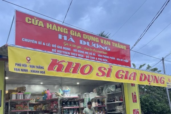 Mẫu Biển Quảng Cáo Đồ Gia Dụng Đẹp
