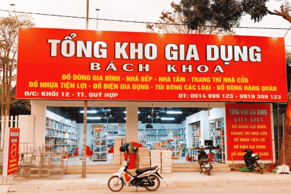 Mẫu Biển Quảng Cáo Đồ Gia Dụng Đẹp