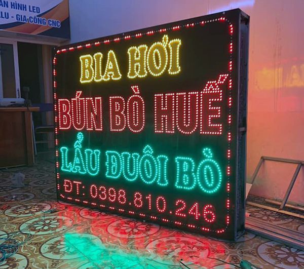 Mẫu Biển Quảng Cáo Hộp Đèn LED Đẹp Năm 2026
