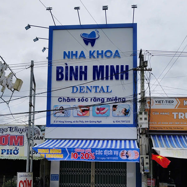 Mẫu Bảng Hiệu Nha Khoa Đẹp Năm 2026