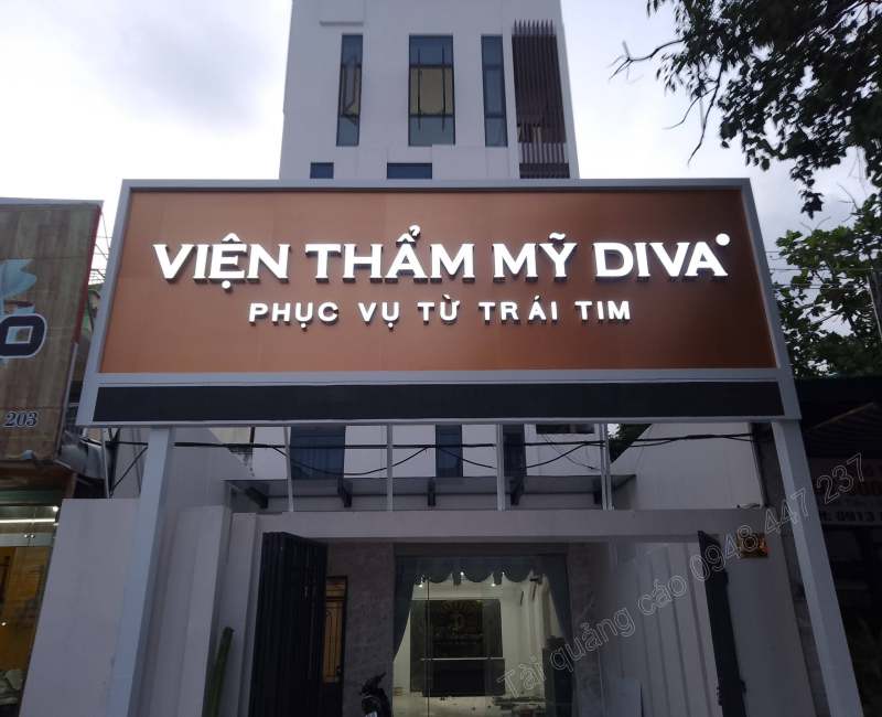 Bảng Hiệu Alu Chữ Nổi Inox Đẹp
