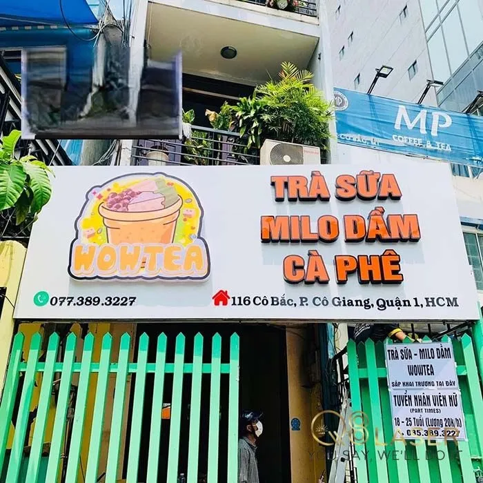 Mẫu Biển Quảng Cáo Quán Trà Sữa Đẹp Năm 2026