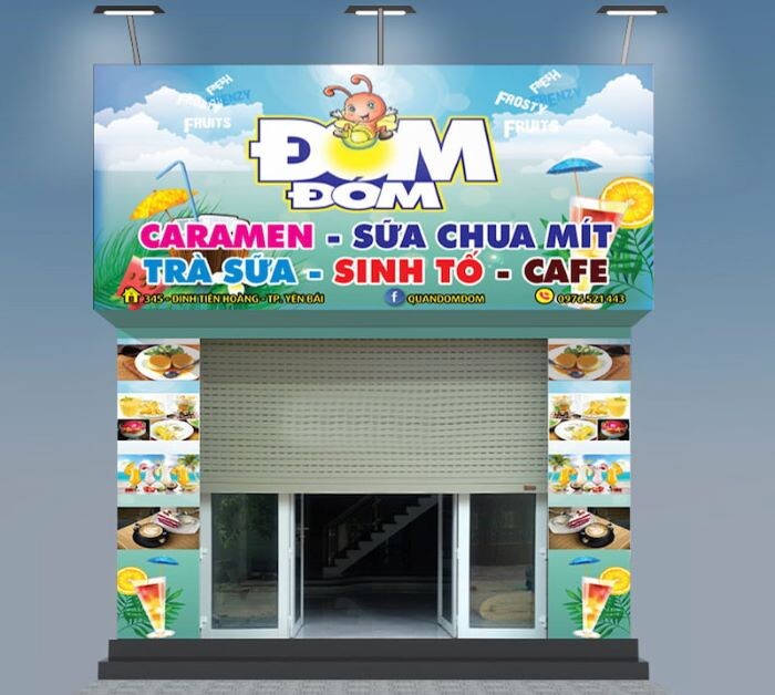 Bảng Hiệu Ăn Vặt Đẹp