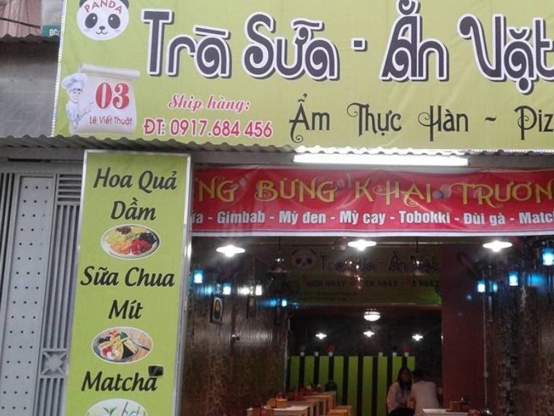 Bảng Hiệu Ăn Vặt Đẹp