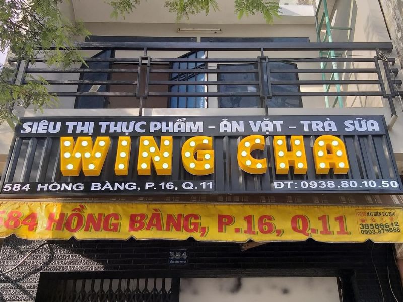 Thiết Kế Bảng Hiệu Ăn Vặt Chuyên Nghiệp