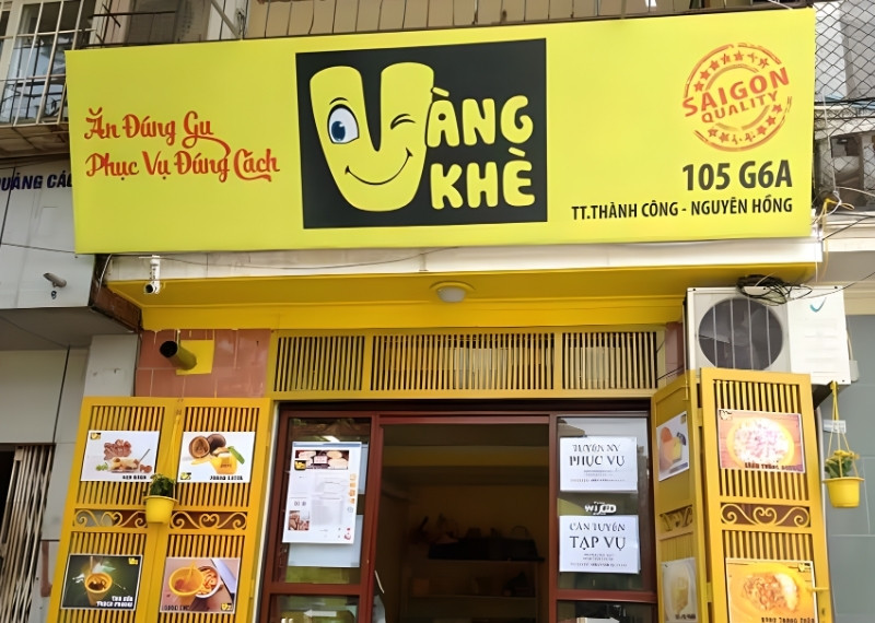 Mẫu Bảng Hiệu Ăn Vặt Đẹp