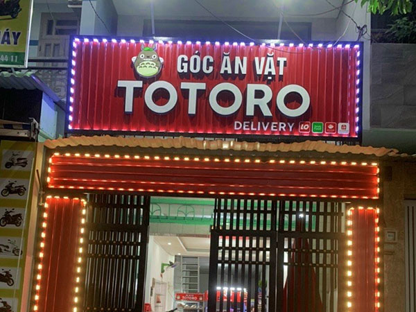 Mẫu Bảng Hiệu Ăn Vặt Đẹp