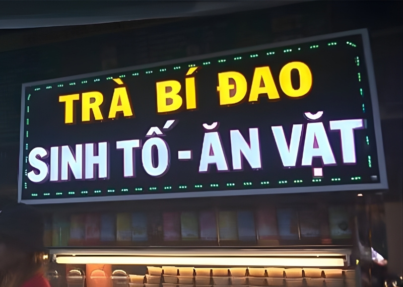 Mẫu Bảng Hiệu Ăn Vặt Đẹp Năm 2026
