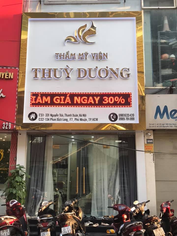 Thi Công Bảng Hiệu Thẩm Mỹ Đẹp