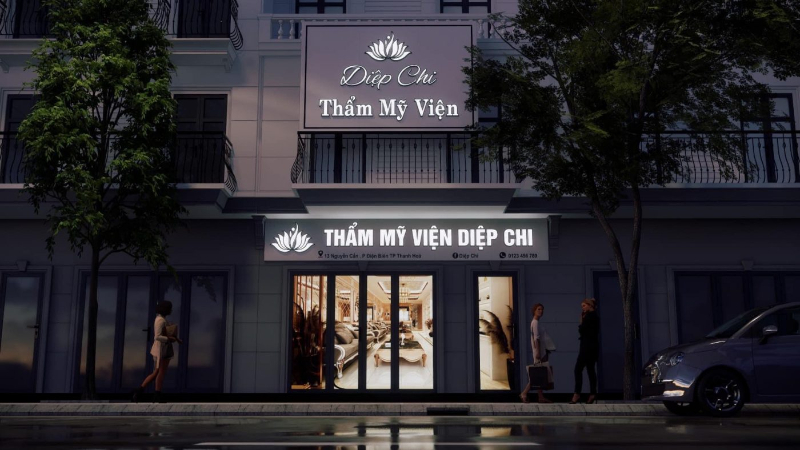 Mẫu Bảng Hiệu Thẩm Mỹ Đẹp