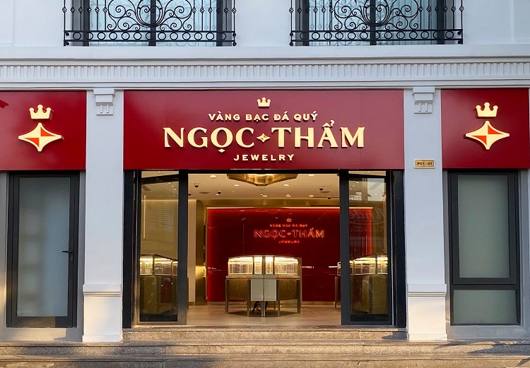 Bảng Hiệu Tiệm Vàng Đẹp