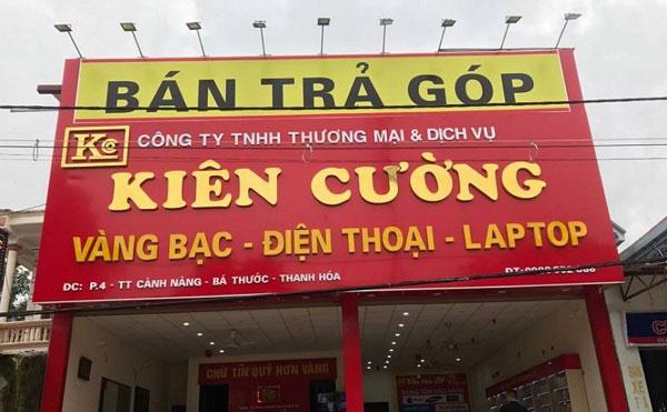 Thi công Bảng Hiệu Tiệm Vàng Đẹp