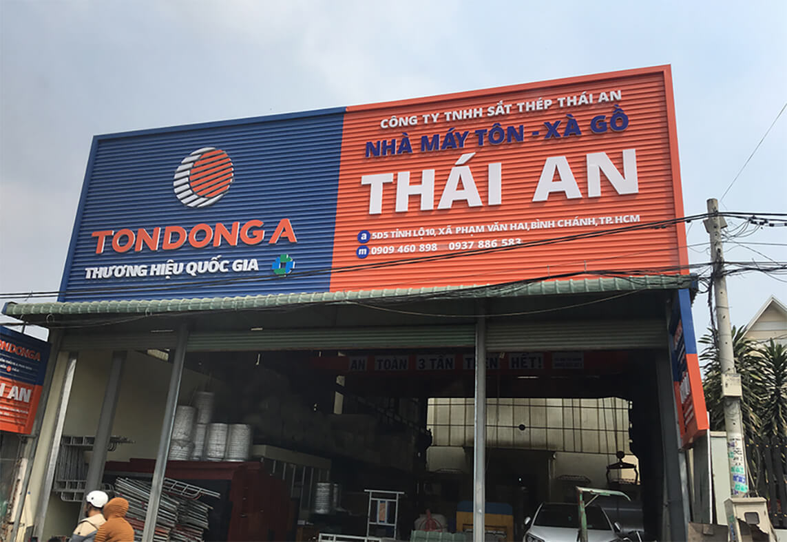 Làm bảng hiệu quảng cáo Quận 9