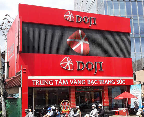 Thiết Kế Bảng Hiệu Tiệm Vàng Đẹp
