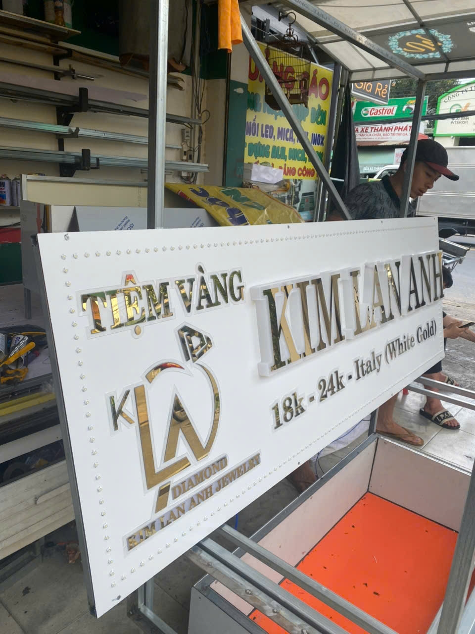 Thiết Kế Bảng Hiệu Tiệm Vàng Đẹp