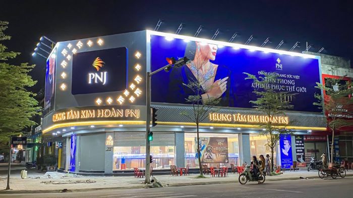 Mẫu Bảng Hiệu Tiệm Vàng Đẹp