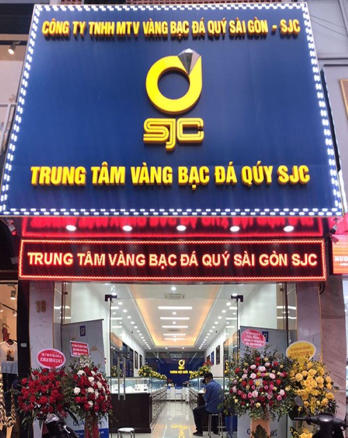 Mẫu Bảng Hiệu Tiệm Vàng Đẹp
