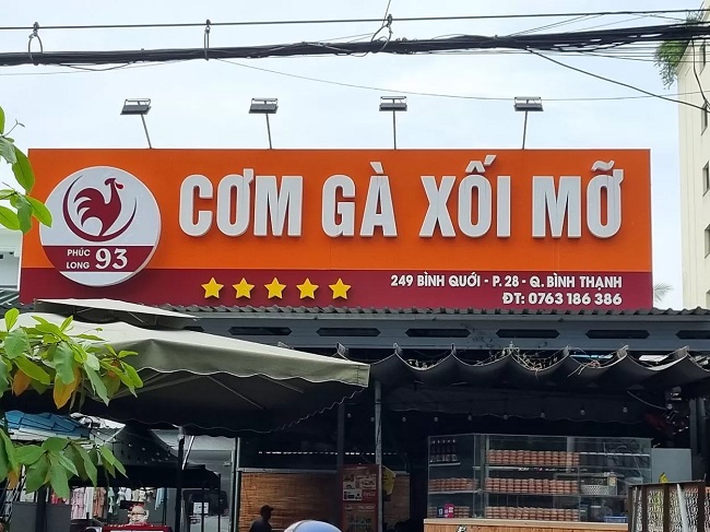Mẫu Bảng Hiệu Quán Cơm Đẹp