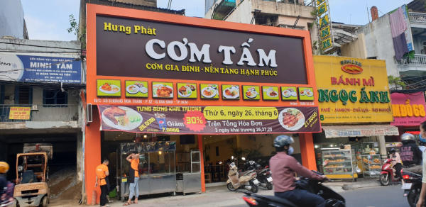 Mẫu Bảng Hiệu Quán Cơm Đẹp Năm 2026