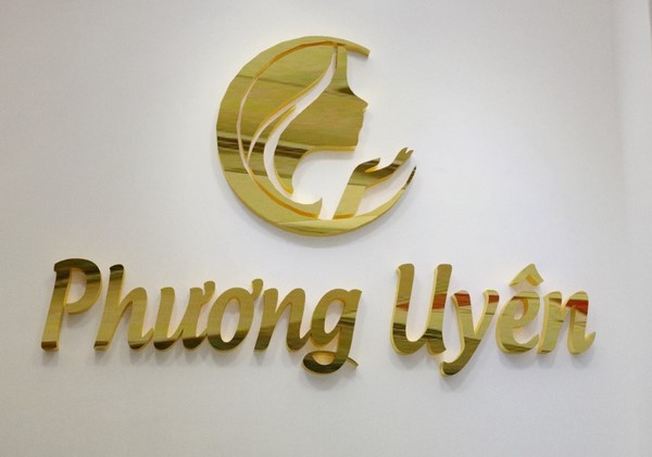 Thi Công Biển Alu Chữ Nổi Inox Vàng Đẹp