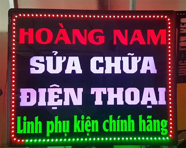 Mẫu Biển Vẫy Quảng Cáo Điện Thoại Đẹp