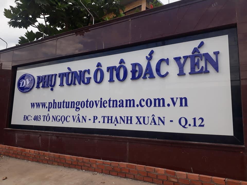 Biển Hiệu Alu Chữ Nổi Inox