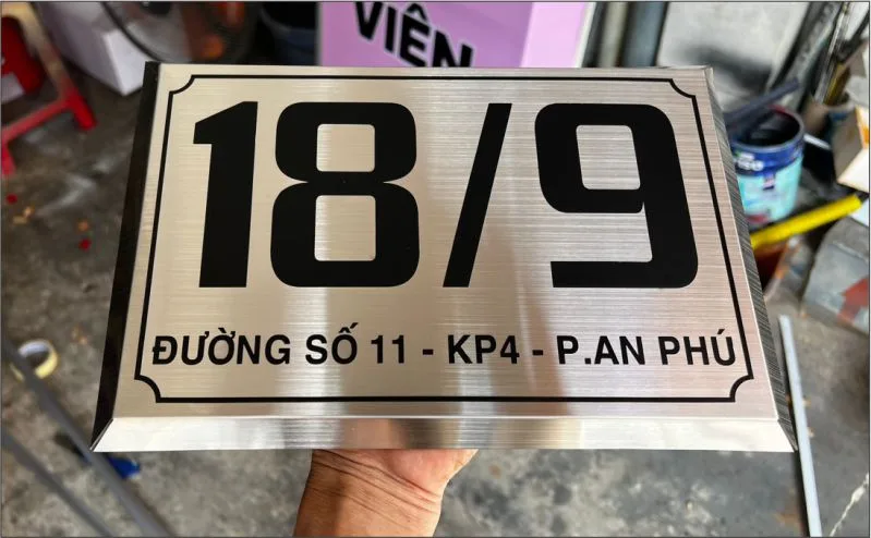 Bảng Inox Ăn Mòn Đẹp