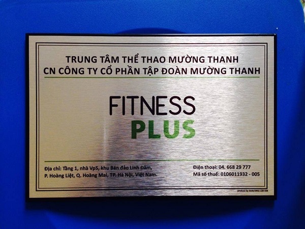 Thiết Kế Bảng Inox Ăn Mòn Đẹp