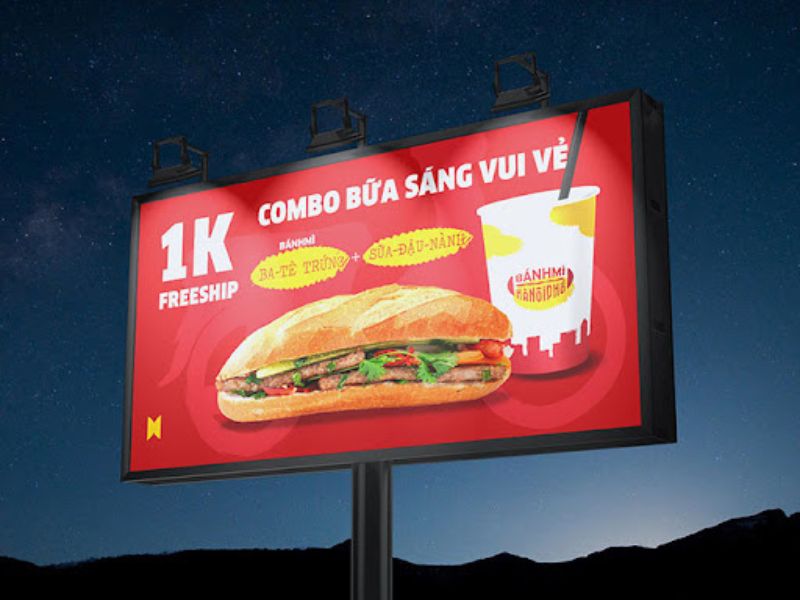 Thiết Kế Biển Quảng Cáo Bánh Mì