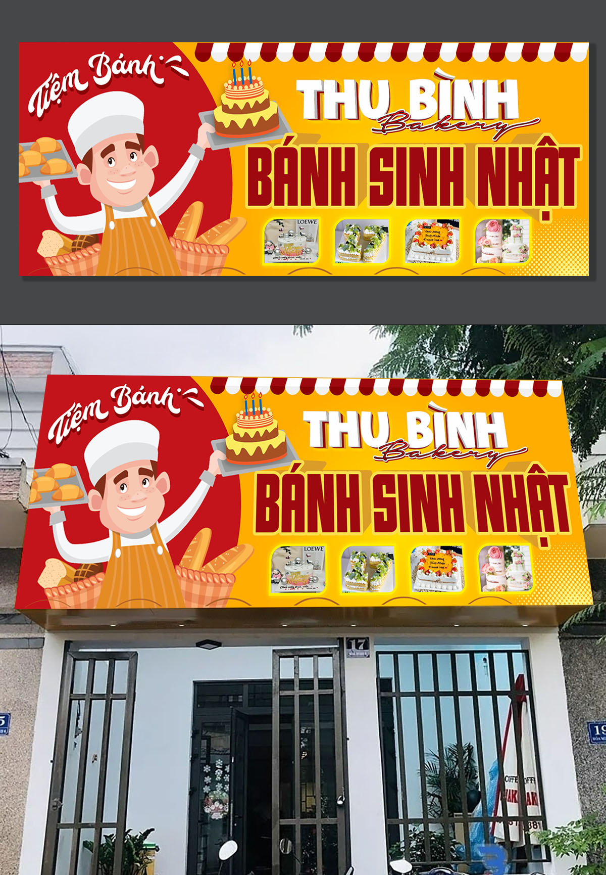 Mẫu Biển Quảng Cáo Bánh Mì Đẹp Năm 2026