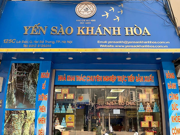 Mẫu Bảng Hiệu Yến Sào Đẹp