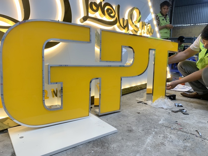 Thiết Kế Bảng Hiệu Chữ Nổi 3D Đẹp