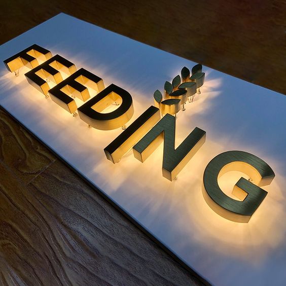 Mẫu Bảng Hiệu Chữ Nổi 3D Đẹp