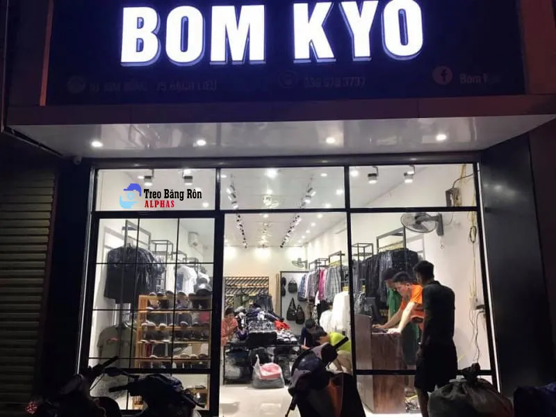 Bảng Hiệu Shop Thời Trang Đẹp