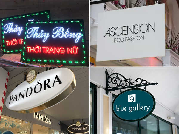 Bảng Hiệu Shop Thời Trang Đẹp