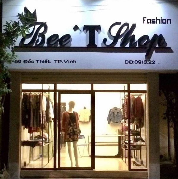 Thiết Kế Bảng Hiệu Shop Thời Trang Đẹp
