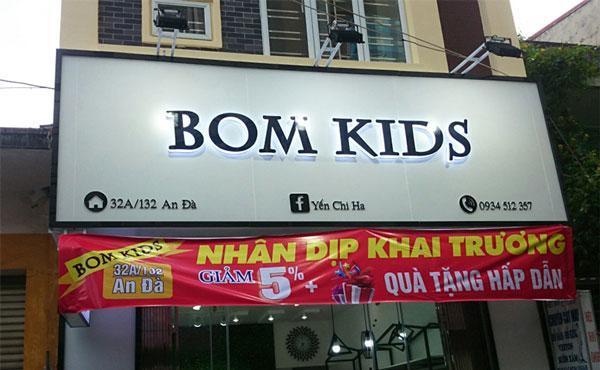 Mẫu Bảng Hiệu Shop Thời Trang Đẹp