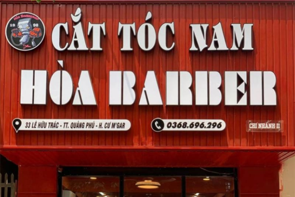 Mẫu Bảng Hiệu Barber Shop Đẹp Năm 2026