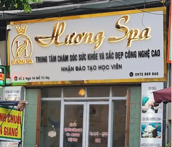 Bảng Hiệu Salon Đẹp, Sang Trọng