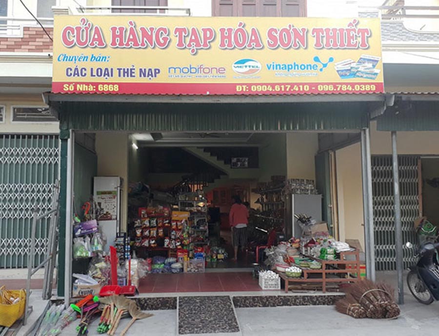 Biển Quảng Cáo Tạp Hóa Đẹp