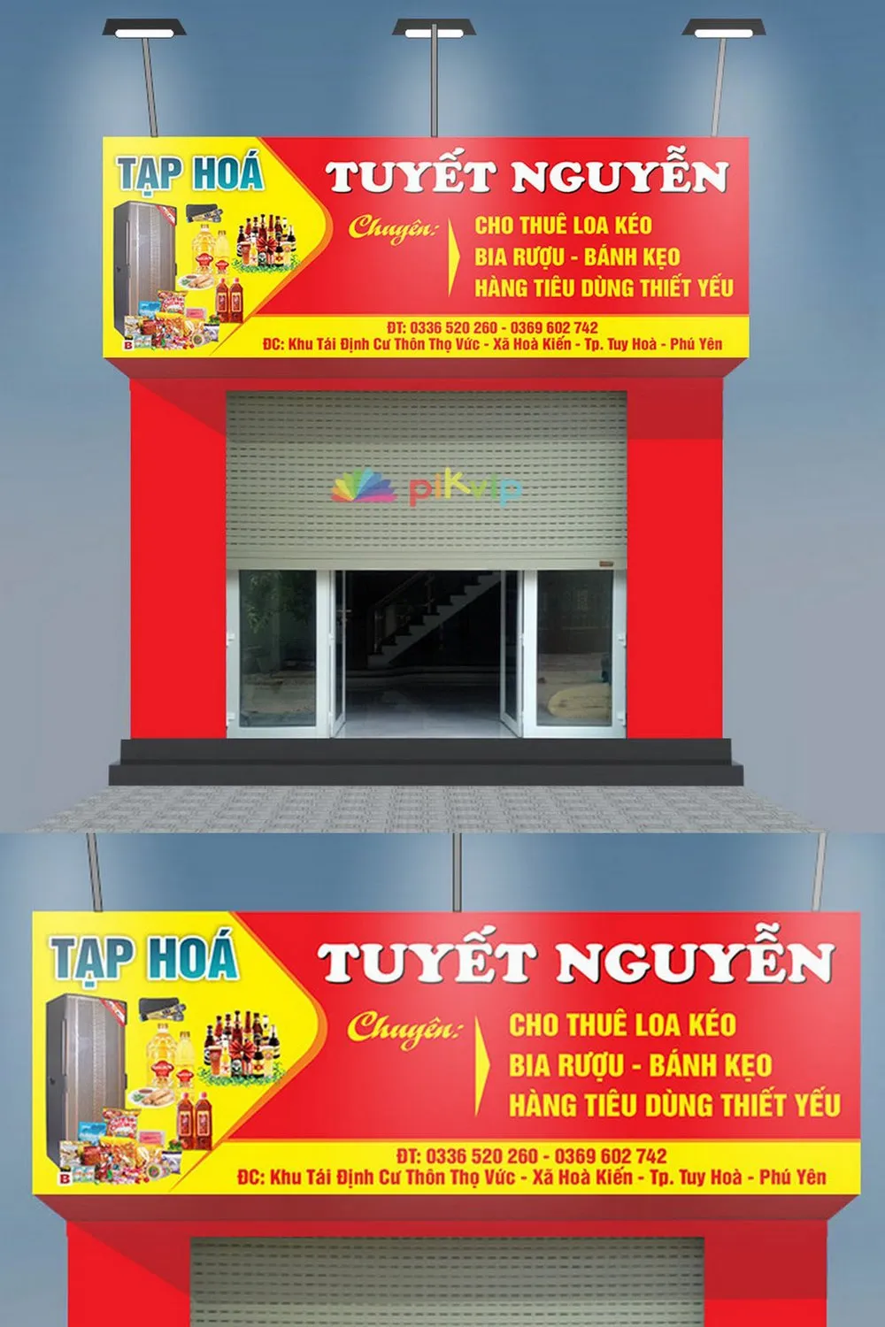 Biển Quảng Cáo Tạp Hóa Đẹp
