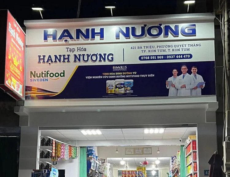 Biển Quảng Cáo Tạp Hóa Đẹp