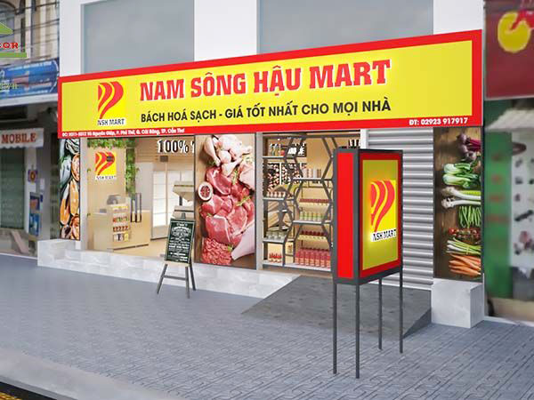 Biển Quảng Cáo Tạp Hóa Đẹp