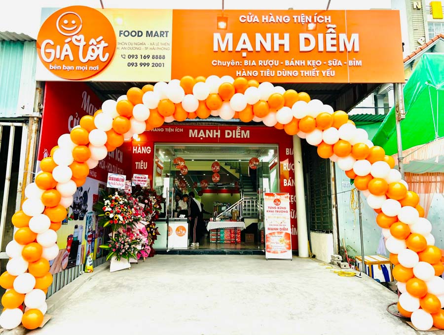 Mẫu Biển Quảng Cáo Tạp Hóa Đẹp