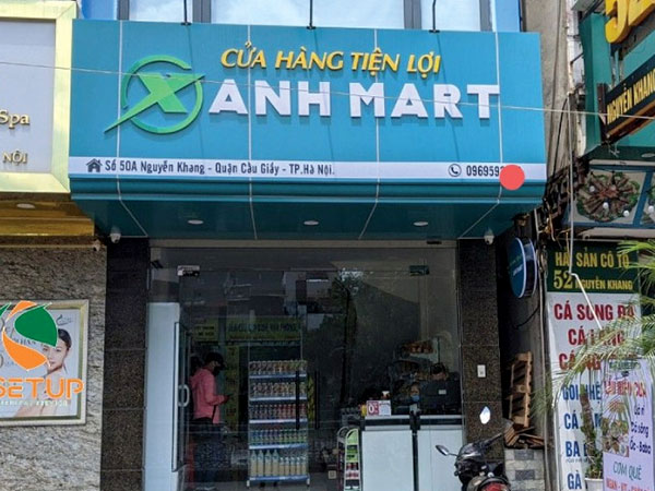 Mẫu Biển Quảng Cáo Tạp Hóa Đẹp