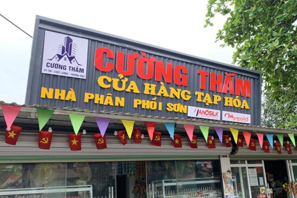 Mẫu Biển Quảng Cáo Tạp Hóa Đẹp