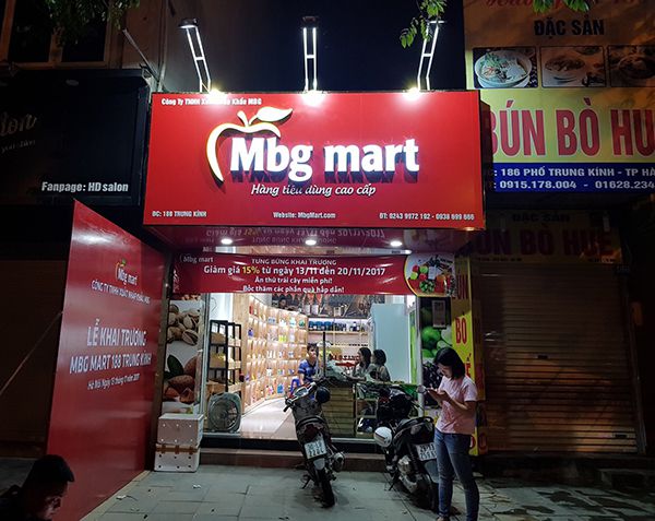Mẫu Biển Quảng Cáo Tạp Hóa Đẹp