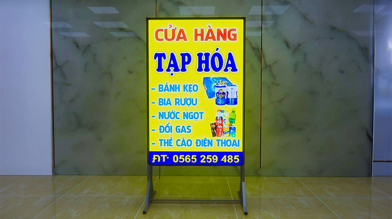 Mẫu Biển Quảng Cáo Tạp Hóa Đẹp Năm 2026