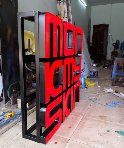 Thiết Kế Logo Chữ Nổi Mica Đẹp
