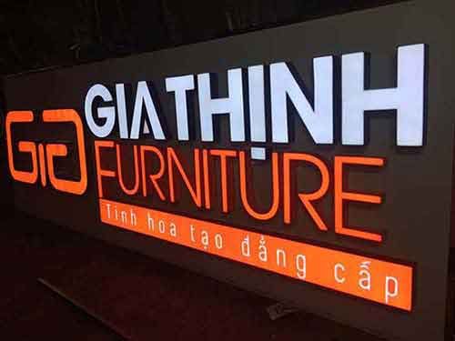 Mẫu Logo Chữ Nổi Mica Đẹp